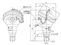 山武压力变送器PY7100A尺寸图