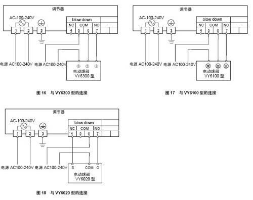 R7010W冷却塔调节器接线图