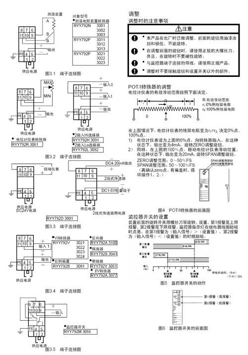 RYY792转换器安装图
