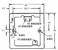 CY7200A1002浓度传感器尺寸图